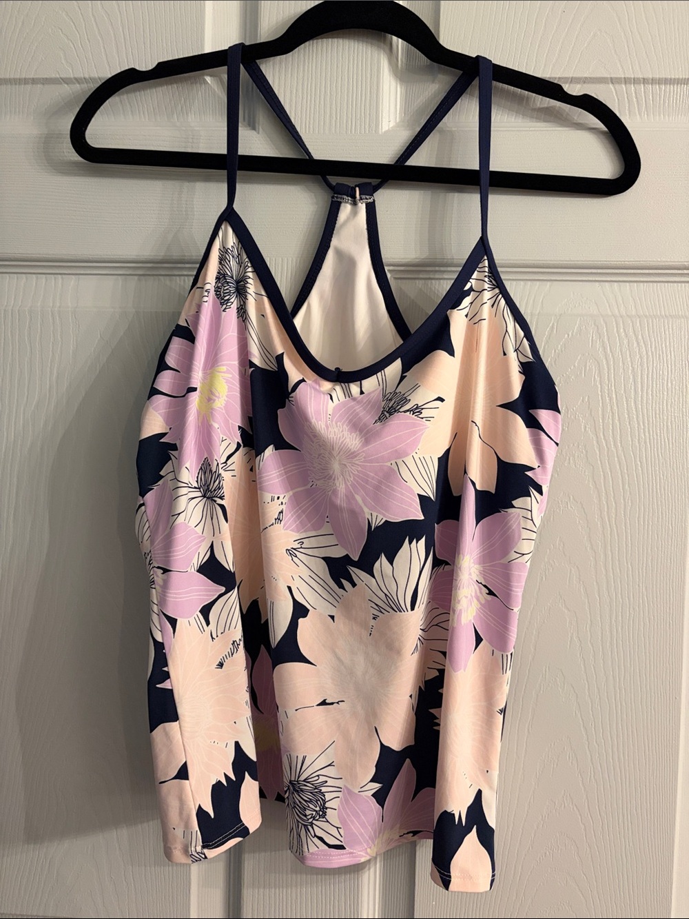 Carve Designs Floral Tankini Top size XL